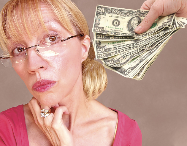 I’ll give you $1,200 just to pay attention to me… Graphic