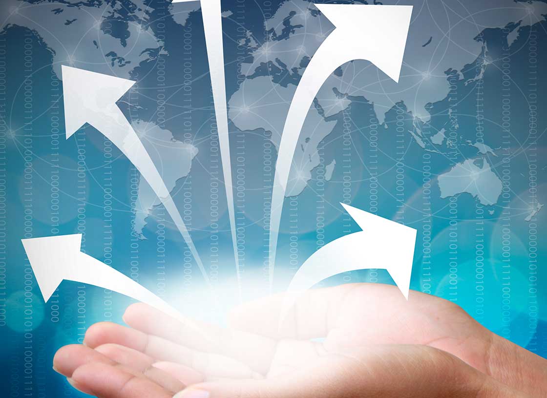 Connecting with Customers on Social Media Graphic