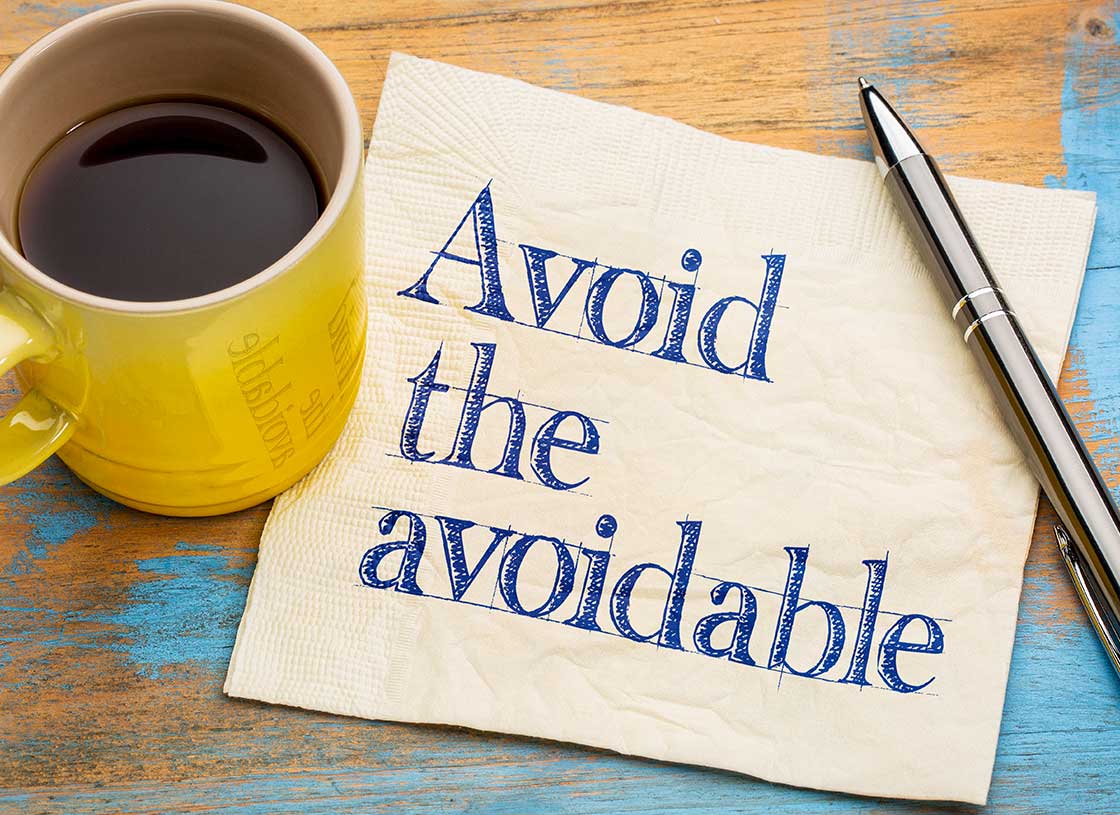 What to Avoid with the Upsell Graphic
